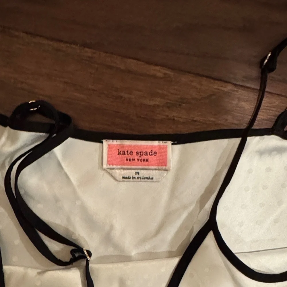 Kate Spade Women's White Satin Sleepwear Set